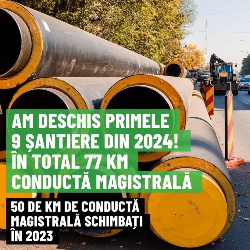Nicuşor Dan: 77 de kilometri de conductă magistrală de termoficare vor fi înlocuiţi anul acesta 18883116