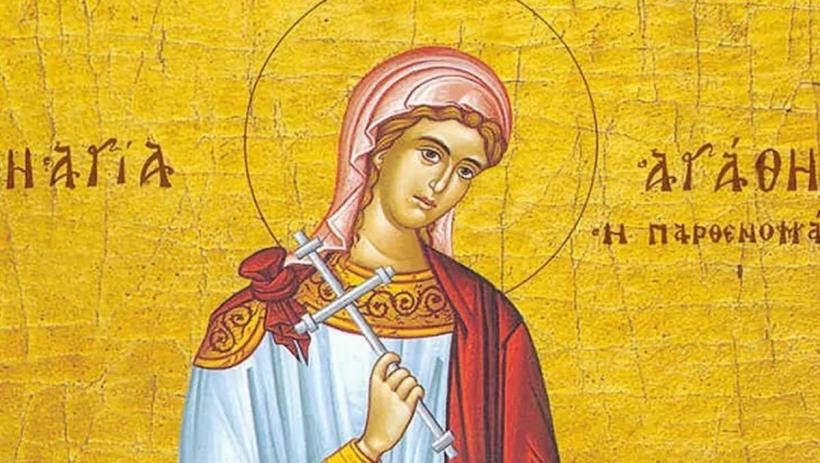 Rugăciunea către Sfânta Muceniță Agata, apărătoarea femeilor. Rostește-o azi și te va proteja de problemele grave de sănătate