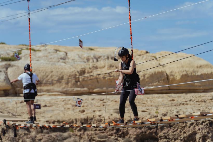 CRBL și Elena, primul cuplu propus spre eliminare la Power Couple România. Provocarea uriașă de diseară: proba podului suspendat la 30 de metri deasupra mării 18883486