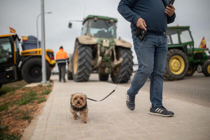 Răscoala agricultorilor ajunge în Spania 18883329
