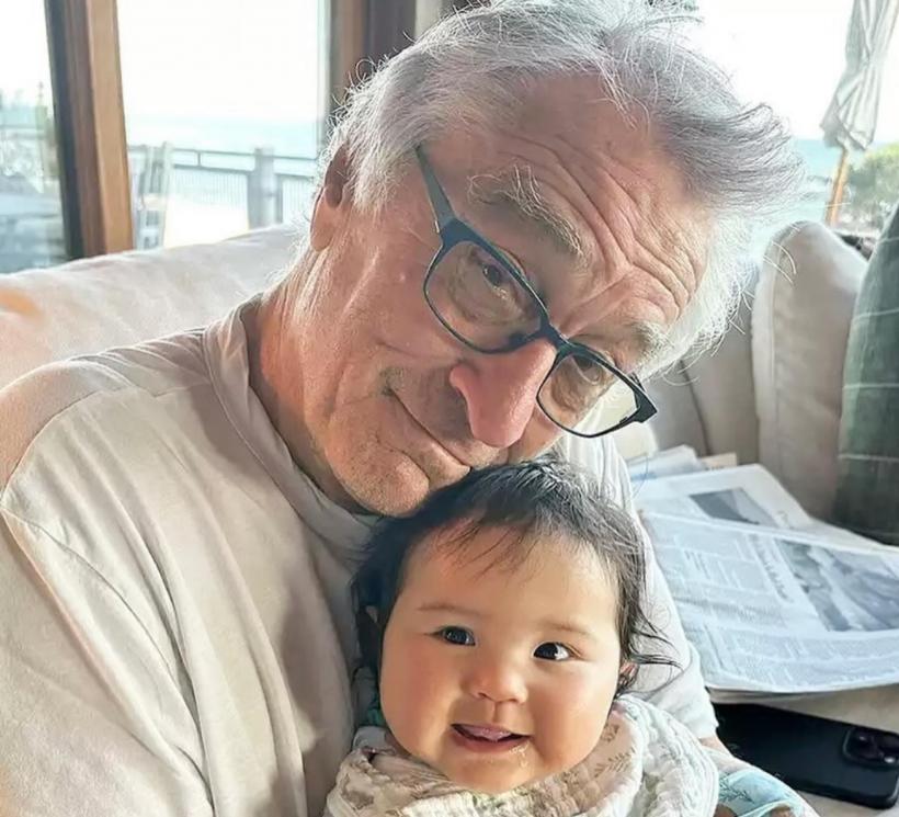 Robert De Niro, tată la 80 de ani. Imagini virale cu bebelușul Gia 18883781