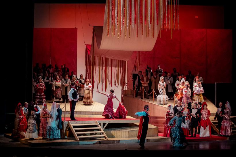 Ruxandra Donose și Ramón Vargas în  „Carmen” de Bizet, la Opera Națională București, pe 1 și 3 martie