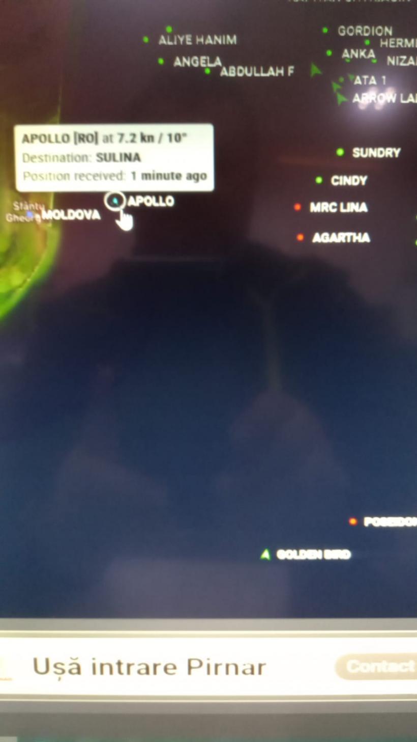 Accident în Delta Dunării. Un om a căzut de la bordul unei nave ucrainene 18883971