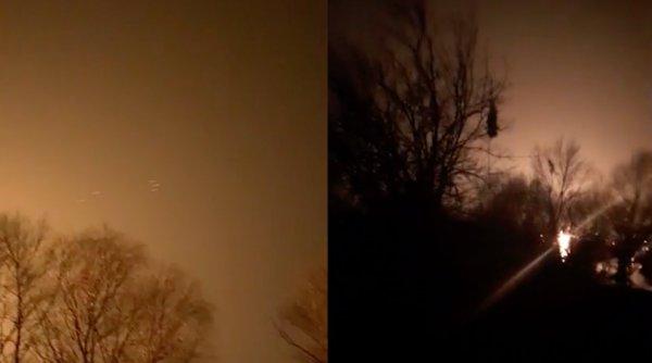 Noi atacuri în apropierea graniței dintre Ucraina și România. Explozii la Ismail și Reni. Avioane F-16, în misiuni de cercetare