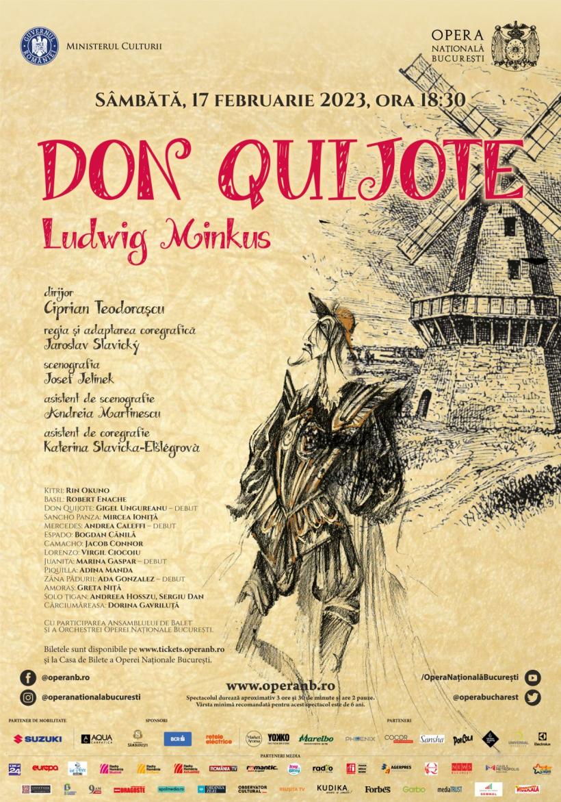 Cel mai frumos tango din lume, Nunta lui Figaro, Don Quijote și La Bohème pe scena Operei Naționale București 18883892