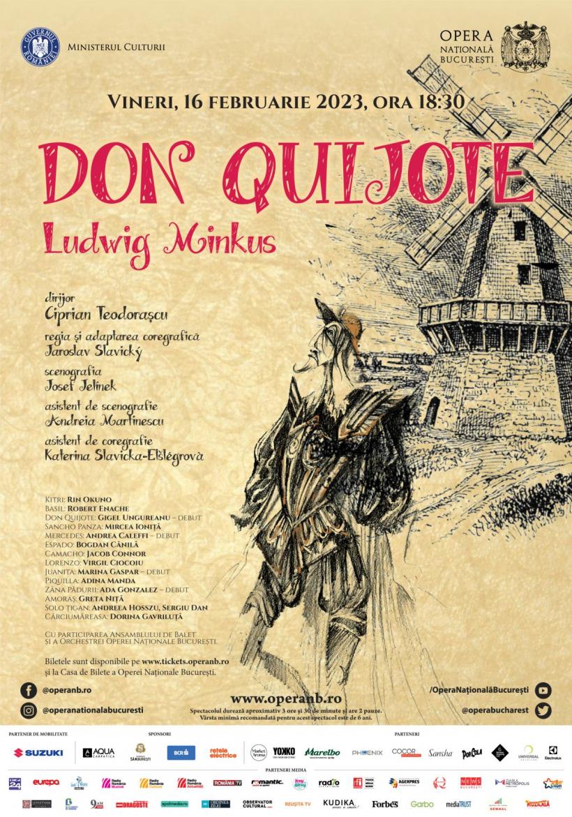 Cel mai frumos tango din lume, Nunta lui Figaro, Don Quijote și La Bohème pe scena Operei Naționale București 18883893
