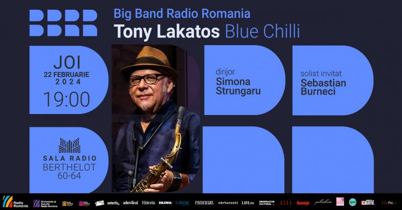„BLUE CHILLI”:  seară de jazz cu saxofonistul TONY LAKATOS