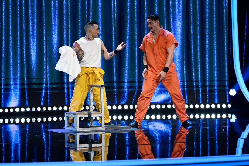 Duo Forza, număr senzațional de acrobație și forță pe scena iUmor. Delia: ,,A fost un număr fabulos!’’ 18884987
