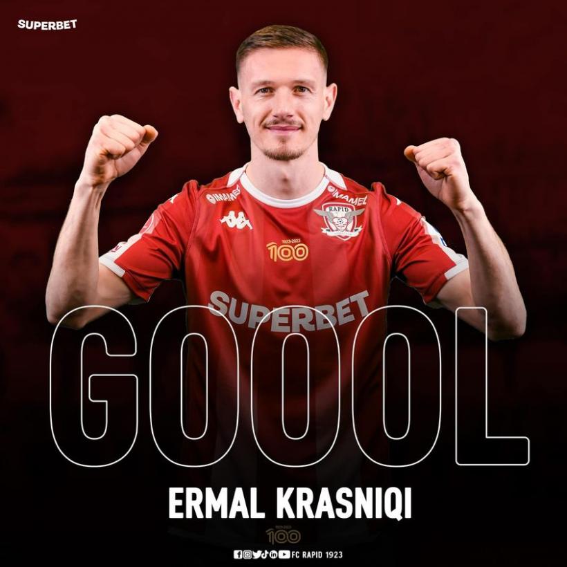 Rapid menţine vie lupta pentru titlu în Superligă: este la 6 puncte de liderul FCSB 18885059