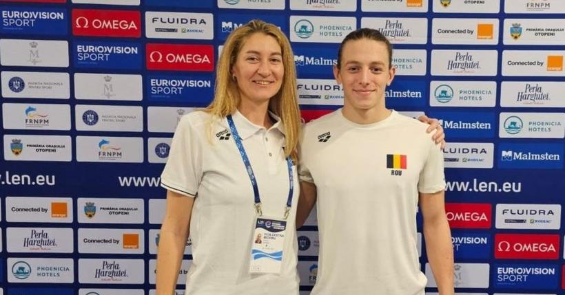 Noul record naţional reuşit de Robert Badea, la 400 m mixt, la Mondialele de la Doha 18885229