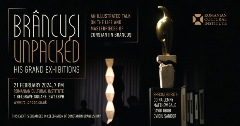 Ziua Constantin Brâncuși, marcată în reprezentanțele Institutului Cultural Român în lume și la București 18884790