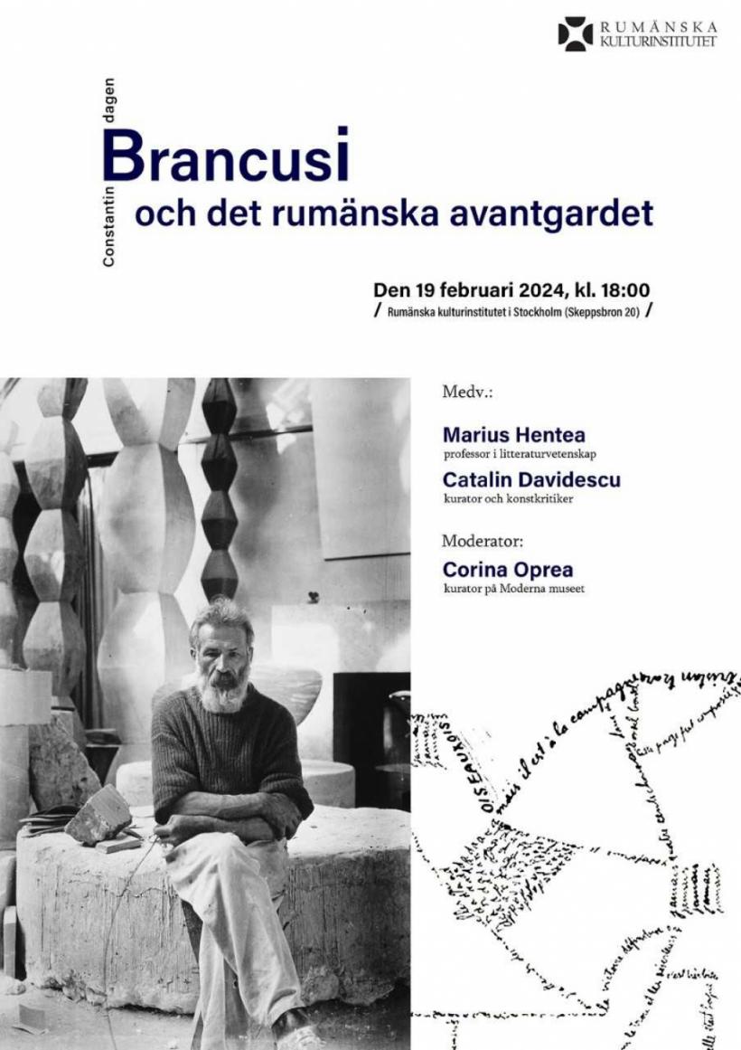 Ziua Constantin Brâncuși, marcată în reprezentanțele Institutului Cultural Român în lume și la București 18884792