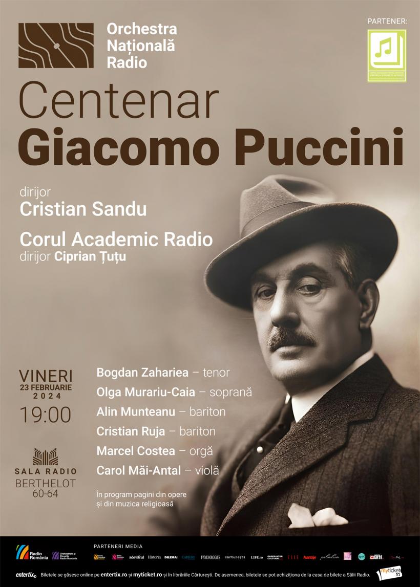 „PUCCINI 100”:  seară de gală la Sala Radio 18885451