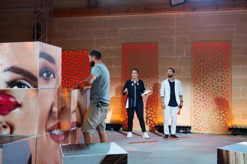 Roxana Blenche și Cătălin Bucur, propuși spre eliminare la Power Couple România.  Panică la proba cuplurilor! Sorin Gonțea: ”Am văzut că Daiana înghețase și tremura” 18885778