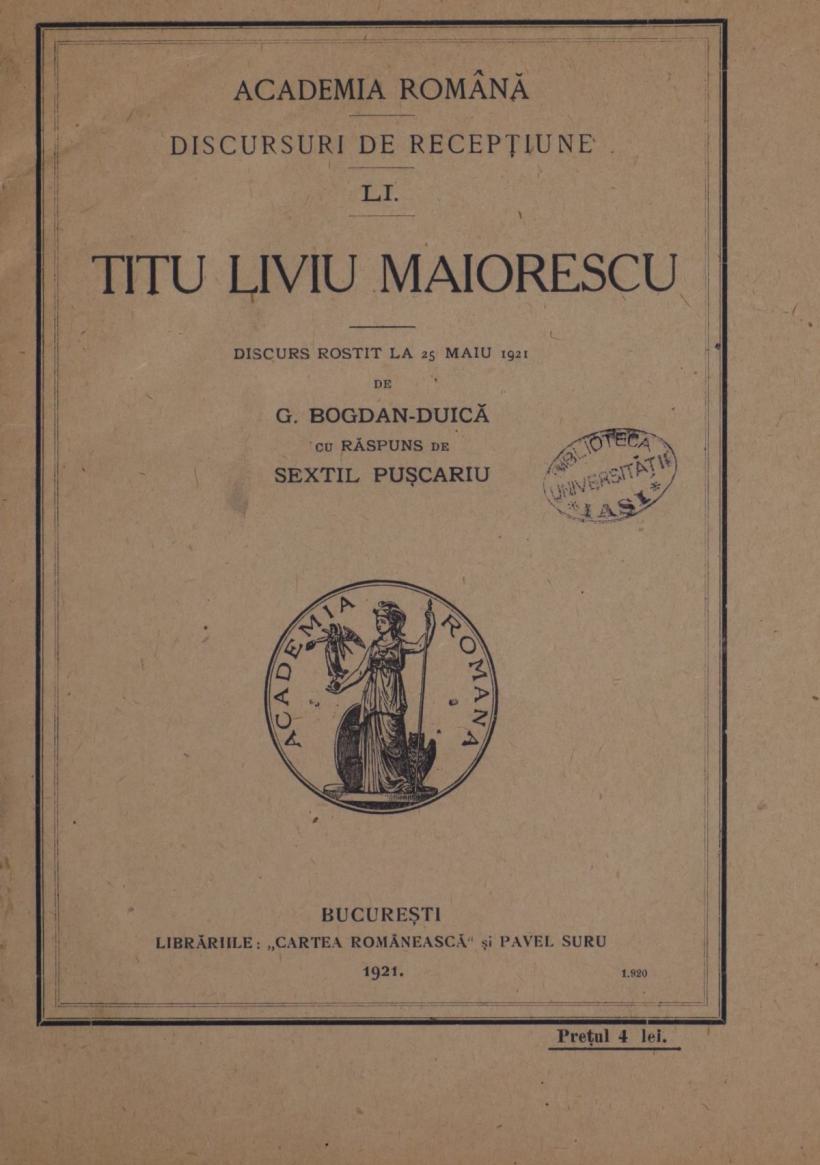 Conu’ Titu, ideologul idealist care a pus bazele culturii române 18885593