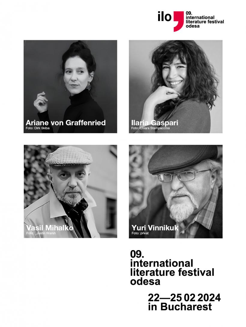 „Literatura le dă morților o voce și îi face să cânte”  Ariane von Graffenried, invitata Festivalului Internațional de Literatură de la Odesa, ediția 2024