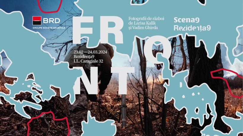 Se deschide expoziția de fotografie de război FRONT, cu Vadim Ghirda și Larisa Kalik, la Rezidența9 18885899