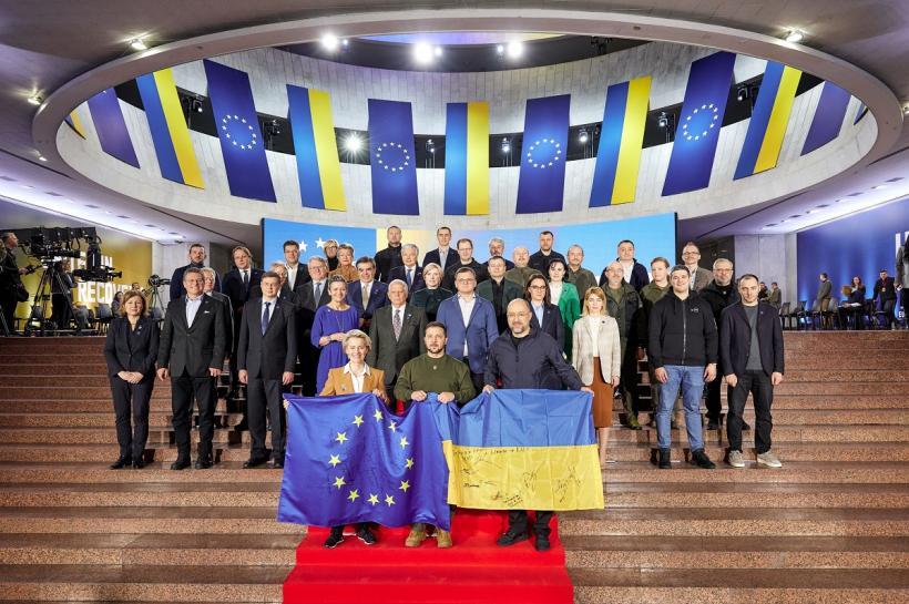 Liderii occidentali se află la Kiev pentru a-și arăta sprijinul față de Ucraina