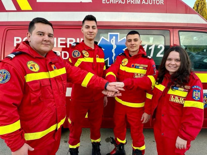 Misiune specială! Fetiță din Sibiu, adusă pe lume cu ajutorul unui echipaj SMURD