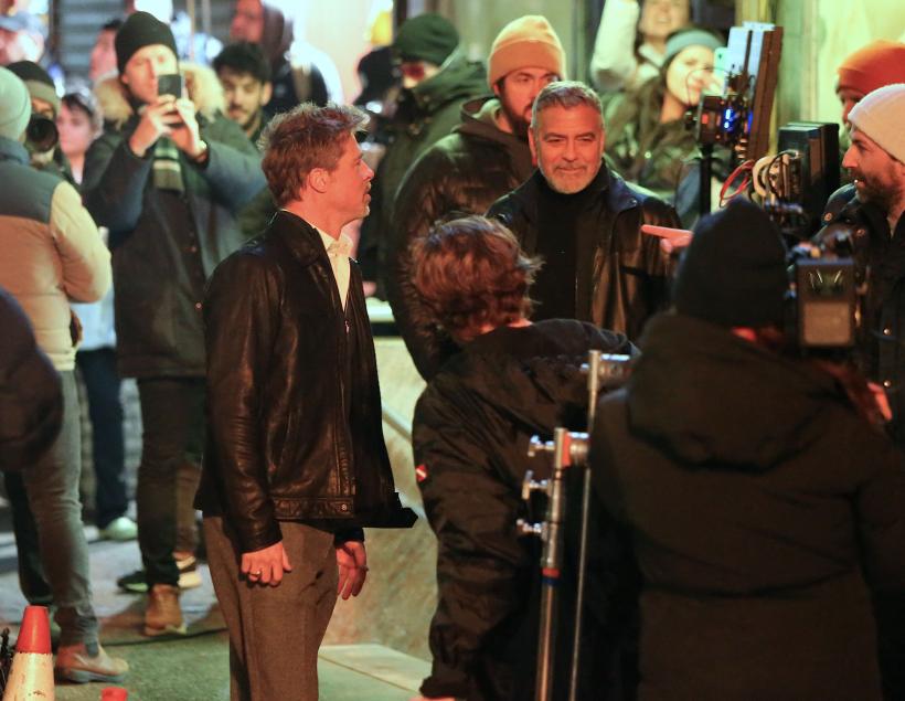 Brad Pitt și George Clooney se reunesc în noul film „Forever Friends”