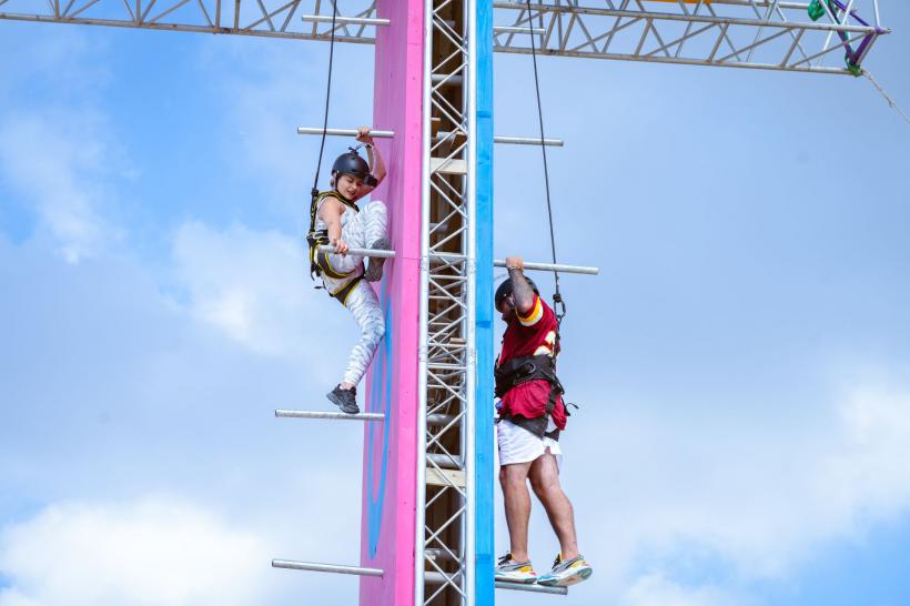 Lino Golden și Delia, propuși spre eliminare ieri seară, la Power Couple România. Probă spectaculoasă de escaladă, înainte de votul care decide cine părăsește concursul 18886914