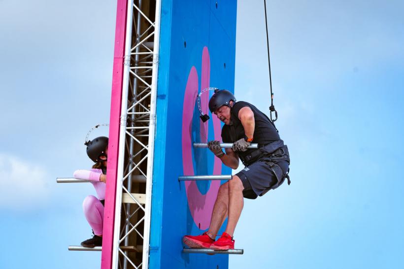 Lino Golden și Delia, propuși spre eliminare ieri seară, la Power Couple România. Probă spectaculoasă de escaladă, înainte de votul care decide cine părăsește concursul 18886917