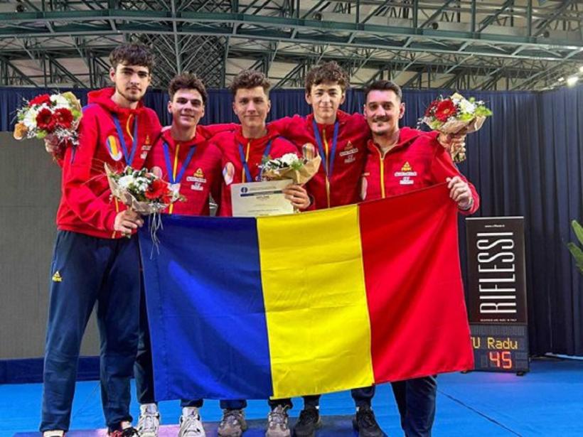 România, din nou campioană europeană la sabie pe echipe