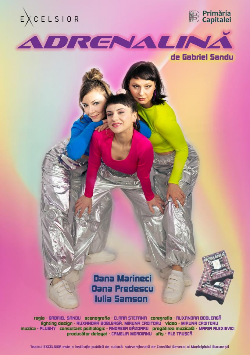 ADRENALINĂ - un spectacol ce explorează tema adicției contemporane în diferite forme  și cultura pop recentă –  PREMIERĂ PE ȚARĂ la Teatrul EXCELSIOR din București 18887206