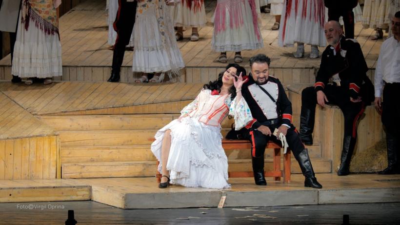 Ruxandra Donose, explozivă, seducătoare, excepțională, pe scena Operei din București, în Carmen de Bizet, la început de martie 18887791