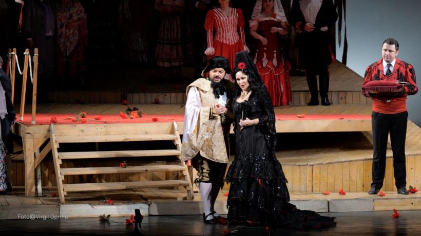 Ruxandra Donose, explozivă, seducătoare, excepțională, pe scena Operei din București, în Carmen de Bizet, la început de martie 18887793