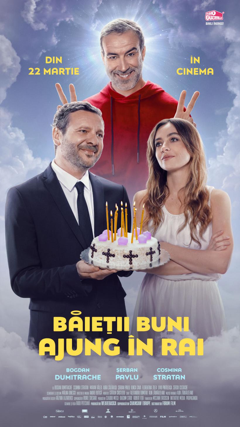 În curând la cinema, Dumnezeu și Sfântul Petru - prieteni buni într-un film românesc distribuit de Forum Film: „Băieții buni ajung în Rai” 18888128