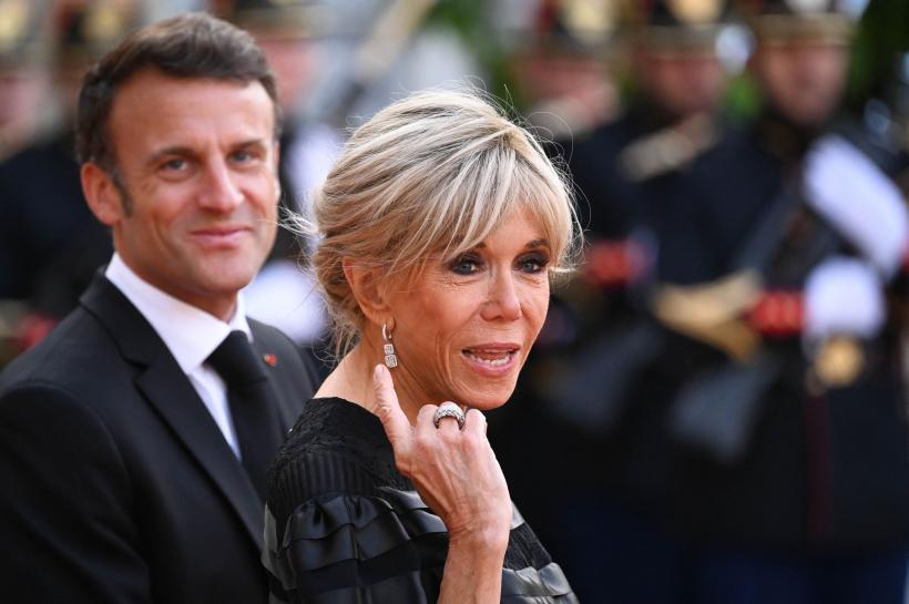 Macron denunţă „informaţiile false” conform cărora soţia sa, Brigitte, ar fi o femeie transgender