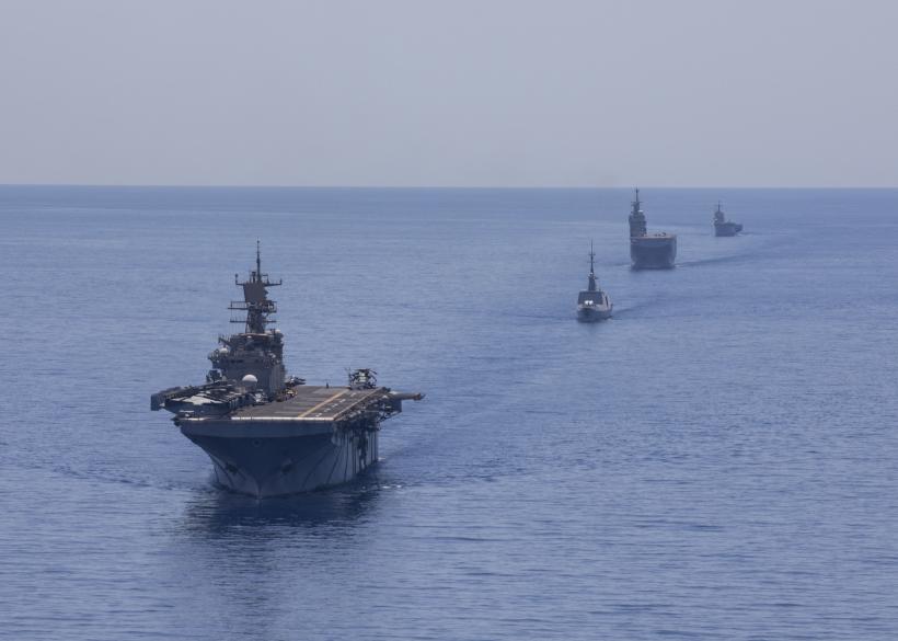 O fregată a armatei franceze a distrus patru drone de luptă în Golful Aden