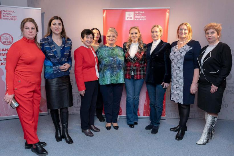Gabriela Firea este susținută de organizațiile femeilor social-democrate pentru Primăria Capitalei 18888737
