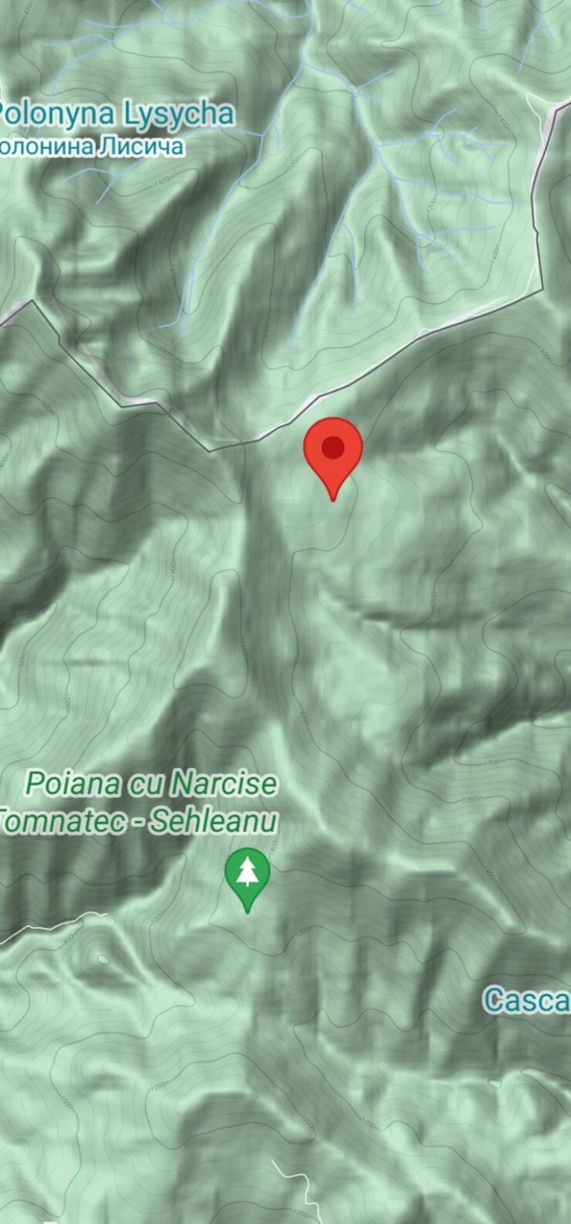 Un ucrainean s-a rătăcit în Munții Maramureșului. Starea de sănătate a bărbatului este precară 18888704