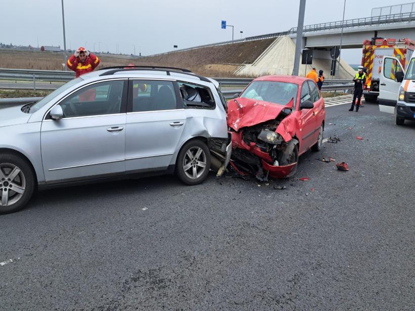Accident cumplit pe Drumul Expres Balș-Slatina