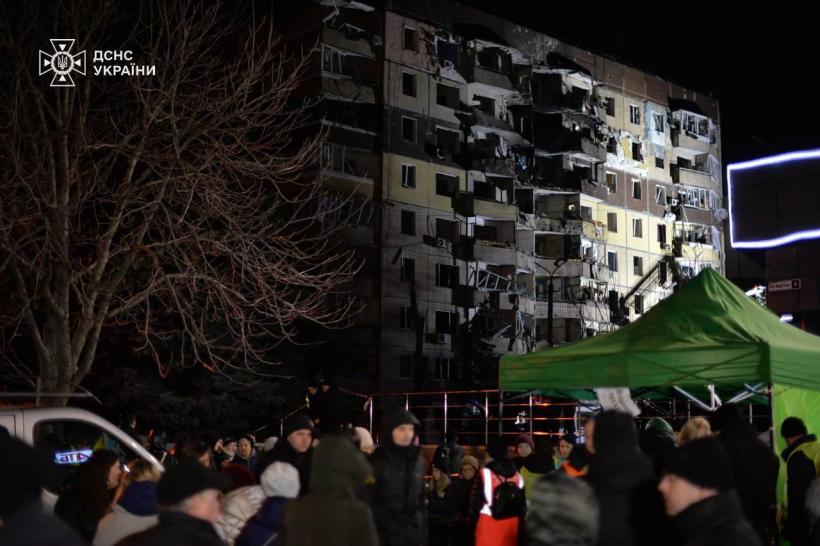 Zelenski prezintă bilanțul victimelor atacului din Kryvyi Rih: Trei morți și 38 de răniți, între care 9 copii