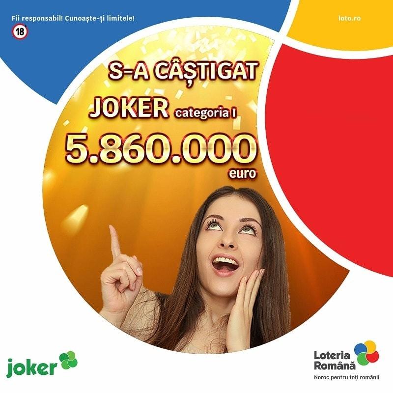 S-a câștigat marele premiu la Joker în valoare de peste 5,86 milioane de euro 