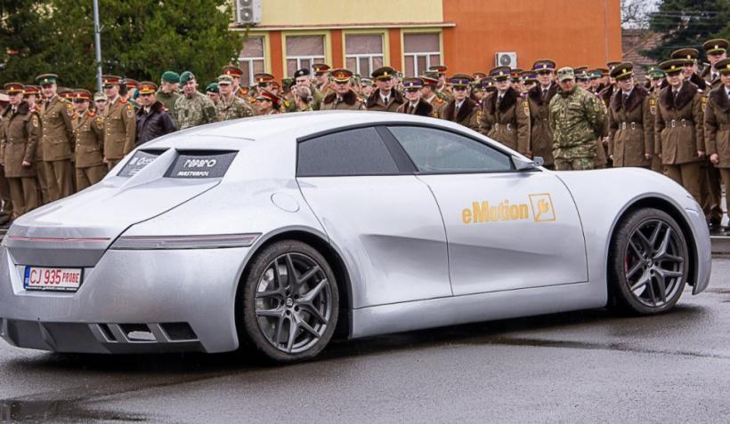 Premieră auto în România. Mașina electrică de lux a fost prezentată la Sibiu. Unde se fabrică și cât costă