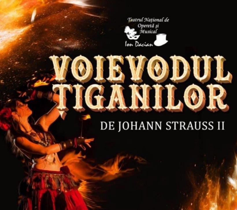 „Voievodul Țiganilor” - Destinul împlinit al unui voievod și al unei țigănci, o poveste despre dragoste și revenire”, pe scena Teatrului Național de Operetă și Musical “Ion Dacian”