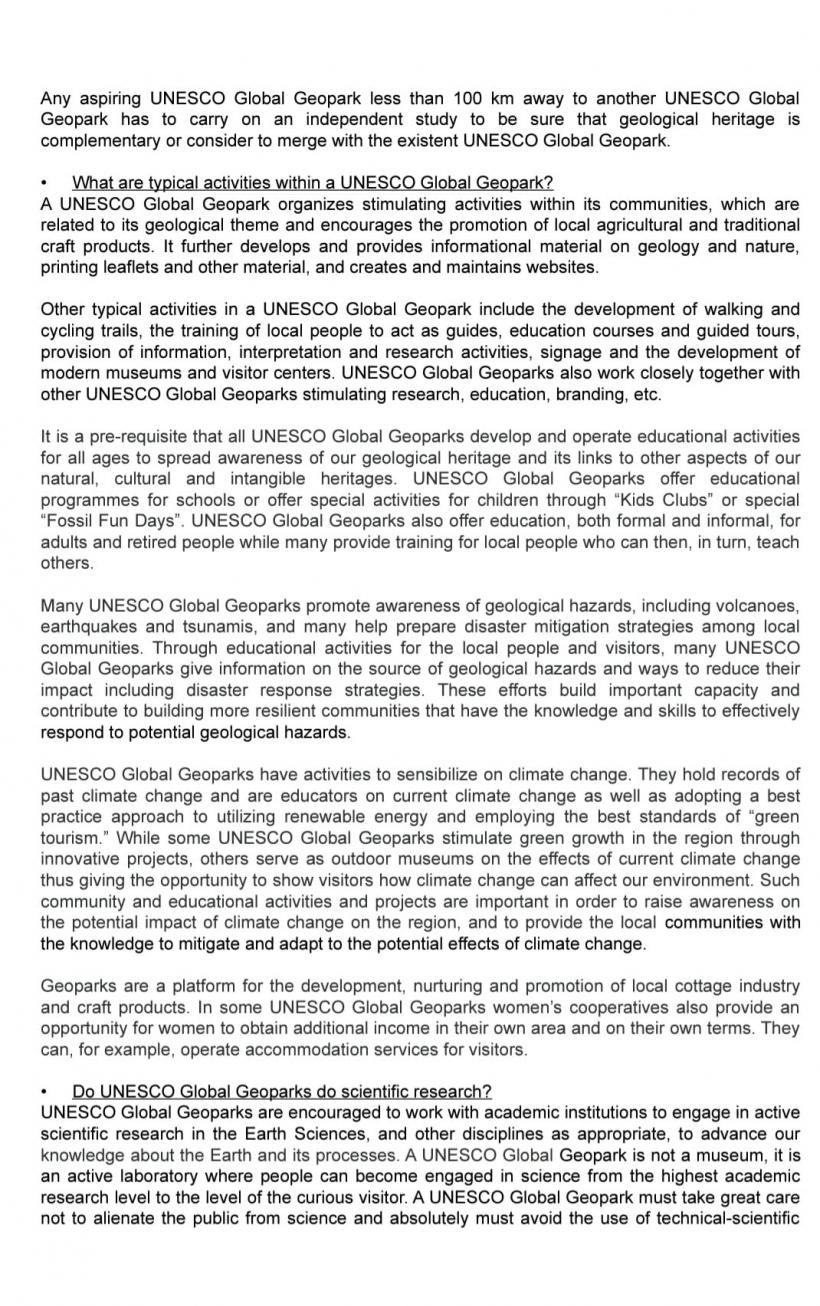 Cum cad localitățile prizoniere în geoparcurile UNESCO 18893074