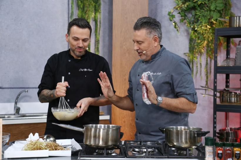 Provocarea celei de-a patra amulete, la Chefi la cuțite: jurații gătesc cu 13 ingrediente. Chef Richard: ”Voi face una dintre cele mai complicate rețete cu care am lucrat” 18891150