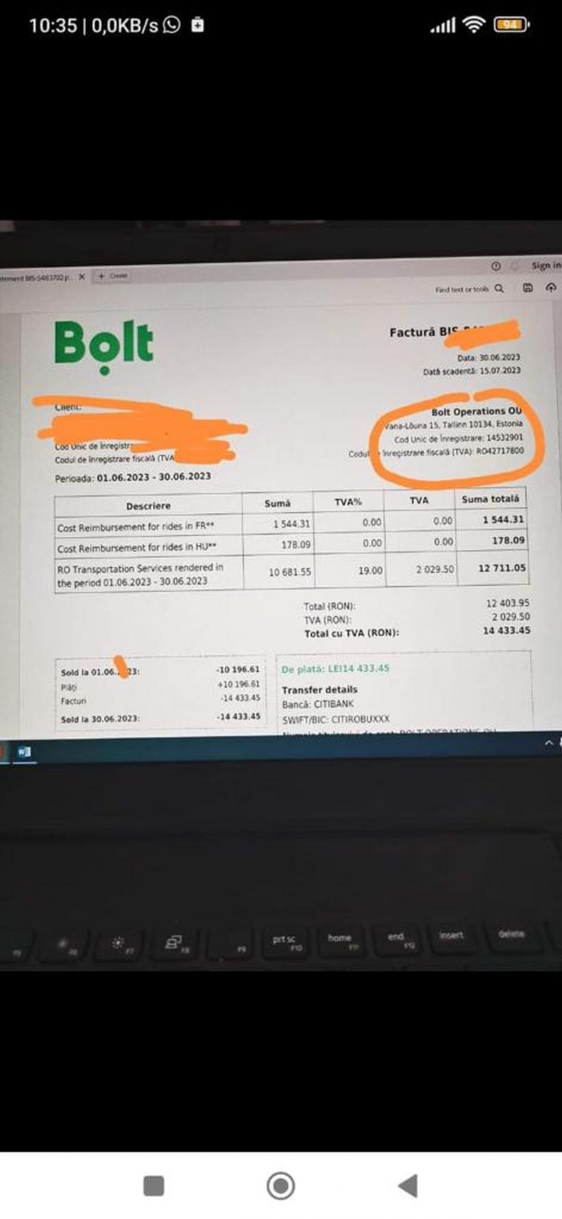 Taximetriștii acuză Uber și Bolt de evaziune fiscală și funcționare în ilegalitate 18891238