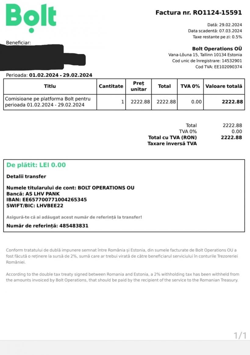 Taximetriștii acuză Uber și Bolt de evaziune fiscală și funcționare în ilegalitate 18891239