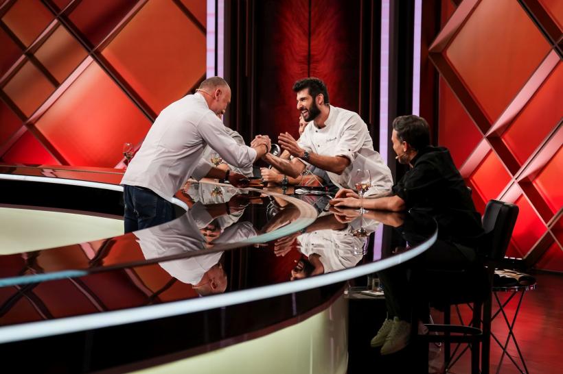 Chef Richard Abou Zaki a câștigat a doua amuletă a sezonului,  ieri seară, la Chefi la cuțite 18891659