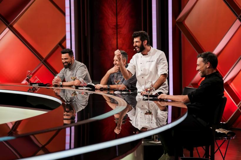 Chef Richard Abou Zaki a câștigat a doua amuletă a sezonului,  ieri seară, la Chefi la cuțite 18891661