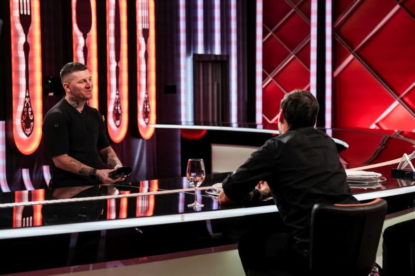 Chef Richard Abou Zaki a câștigat a doua amuletă a sezonului,  ieri seară, la Chefi la cuțite 18891662