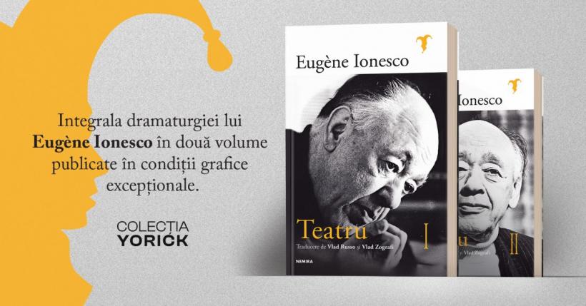 Editura Nemira lanseaza integrala operei dramatice si marcheaza 30 de ani de la moartea lui Eugène Ionesco