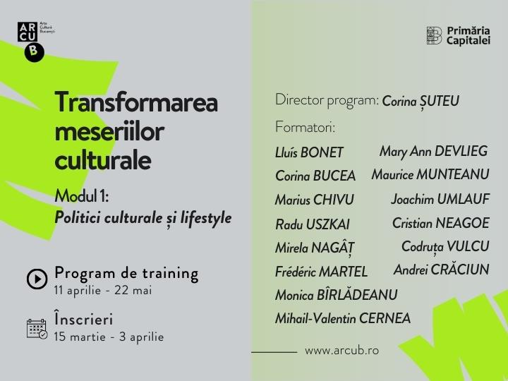 Află care sunt EVENIMENTELE lunii aprilie, la ARCUB – Hanul Gabroveni 18892487