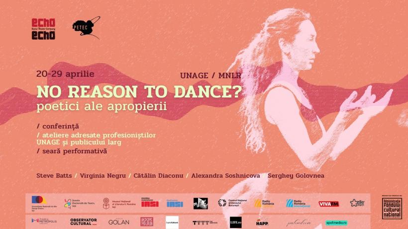 Dansul explorat ca limbaj artistic de sine stătător în proiectul de cercetare artistică No Reason To Dance?, cu artiști din România, Republica Moldova și Irlanda de Nord 18892654